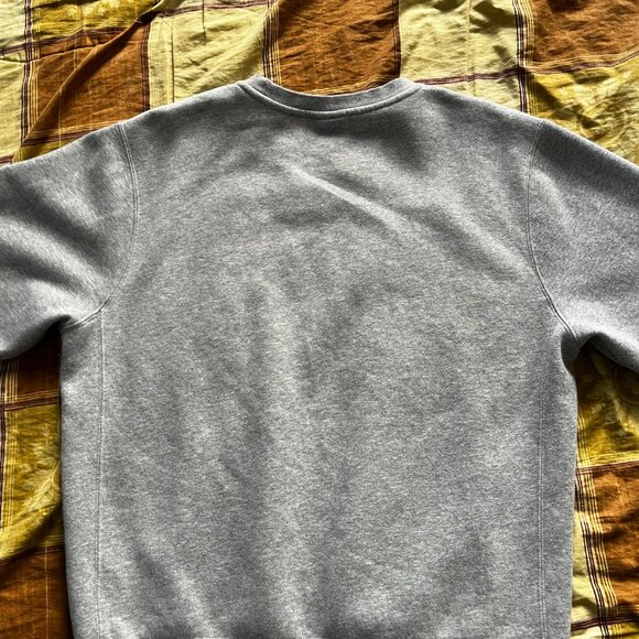 Nike Sportswear Men's Club Sweatshirt Grey - Picture 2 of 4